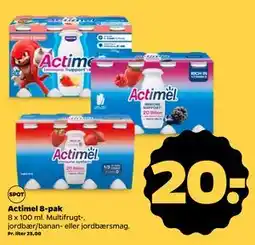 Netto Actimel 8-pak tilbud