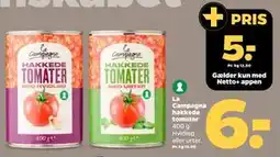 Netto La Campagna hakkede tomater tilbud