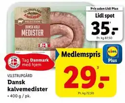 Lidl Dansk kalvemedister tilbud