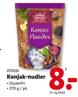 Lidl Konjak-nudler tilbud