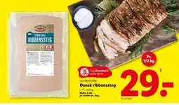 Lidl Dansk ribbenssteg tilbud