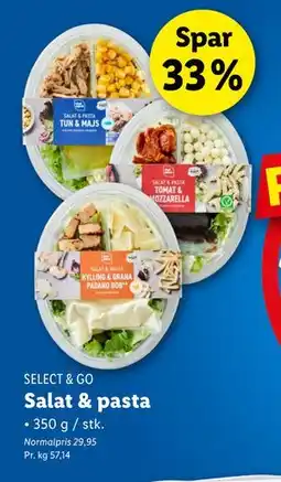 Lidl Salat & pasta tilbud