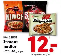 Lidl Instant nudler tilbud