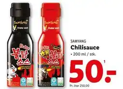 Lidl Chilisauce tilbud