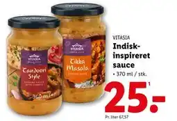 Lidl Indiskinspireret sauce tilbud