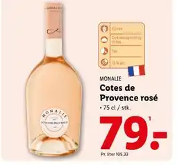 Lidl Cotes de Provence rosé tilbud