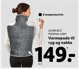 Lidl Varmepude til ryg og nakke tilbud