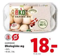 Lidl Økologiske æg tilbud