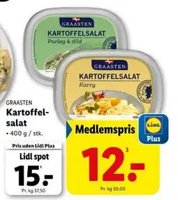 Lidl Kartoffelsalat tilbud