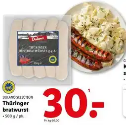 Thüringer bratwurst