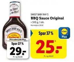 Lidl BBQ Sauce Original tilbud