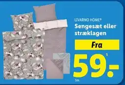 Lidl Sengesæt eller stræklagen tilbud