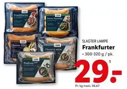 Lidl Frankfurter tilbud