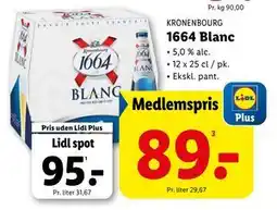 Lidl 1664 Blanc tilbud