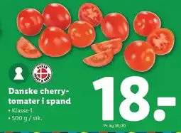 Lidl Danske cherrytomater i spand tilbud