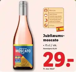 Lidl Jubilæeumsmoscato tilbud
