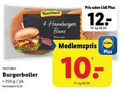Lidl Burgerboller tilbud