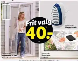 Lidl Insektnet til dør, Insektnet eller Myggefælde tilbud