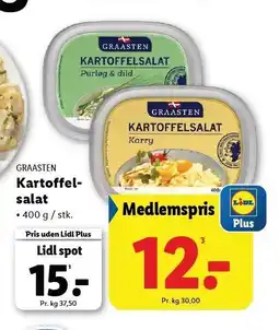 Lidl Kartoffelsalat tilbud