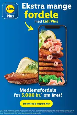 Lidl Ekstra mange fordele med Lidl Plus tilbud