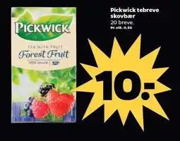 Netto Pickwick tebreve skovbær tilbud