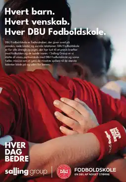 Netto Hvert barn. Hvert venskab. Hver DBU Fodboldskole tilbud