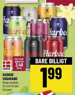 Løvbjerg HARBOE SODAVAND tilbud