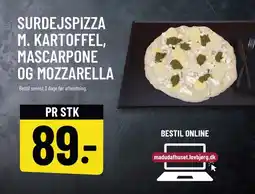 Løvbjerg SURDEJSPIZZA M. KARTOFFEL, MASCARPONE OG MOZZARELLA tilbud