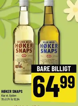 Løvbjerg HØKER SNAPS tilbud