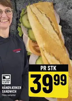 Løvbjerg HÅNDVÆRKER SANDWICH tilbud