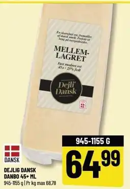 Løvbjerg DEJLIG DANSK DANBO 45+ ML tilbud