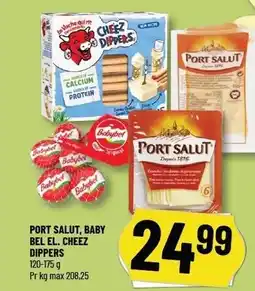 Løvbjerg PORT SALUT, BABY BEL EL. CHEEZ DIPPERS tilbud