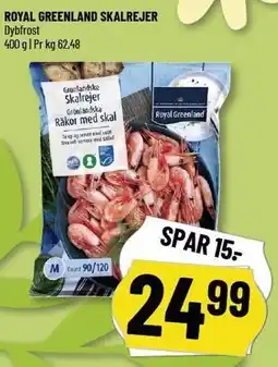 Løvbjerg ROYAL GREENLAND SKALREJER tilbud