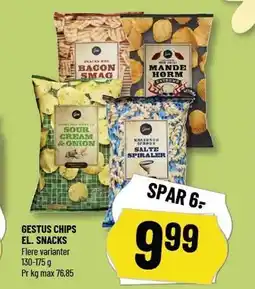 Løvbjerg GESTUS CHIPS EL. SNACKS tilbud