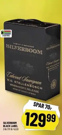 Løvbjerg SILVERBOOM BLACK LABEL tilbud