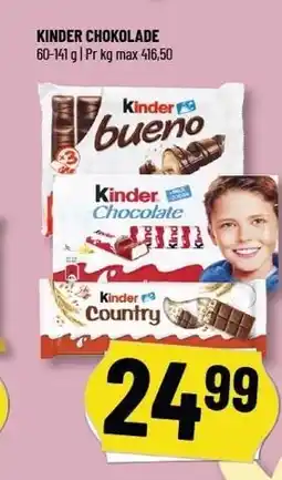 Løvbjerg KINDER CHOKOLADE tilbud