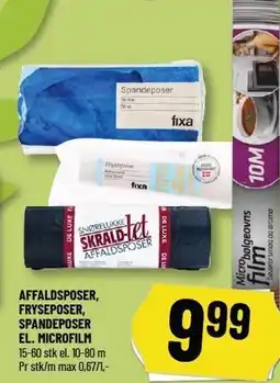 Løvbjerg AFFALDSPOSER, FRYSEPOSER, SPANDEPOSER EL. MICROFILM tilbud