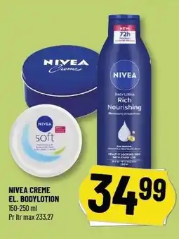 Løvbjerg NIVEA CREME EL. BODYLOTION tilbud
