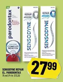Løvbjerg SENSODYNE REPAIR EL. PARODONTAX tilbud
