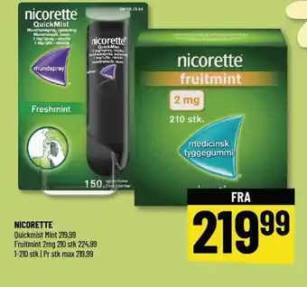 Løvbjerg NICORETTE tilbud