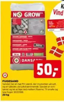 jem & fix FUGESAND tilbud