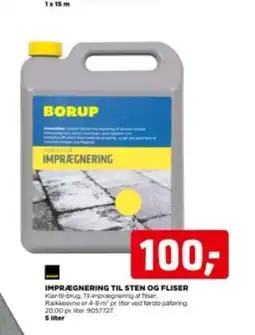 jem & fix IMPREGNERING TIL STEN OG FLISER Klar-til-brug. Ti imprægnering af fliser. tilbud