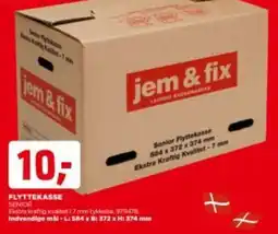 jem & fix FLYTTEKASSE tilbud