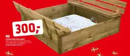 jem & fix SANDKASSE MED BÆNK tilbud