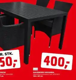 jem & fix HAVEBORD HAVANNA tilbud