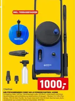 jem & fix HØJTRYKSRENSER CORE 140-6 POWERCONTROL HOME tilbud