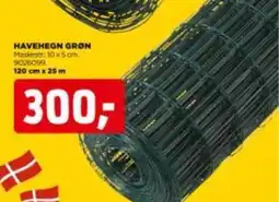 jem & fix HAVEHEGN GRØN tilbud