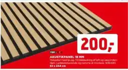 jem & fix AKUSTIKPANEL 18 MM tilbud