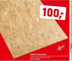 jem & fix OSB3 PLADE 10 MM tilbud