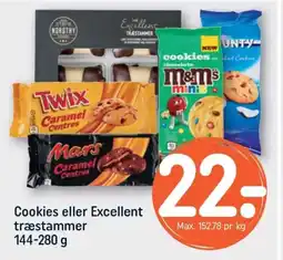 REMA 1000 Cookies eller excellent træstammer tilbud